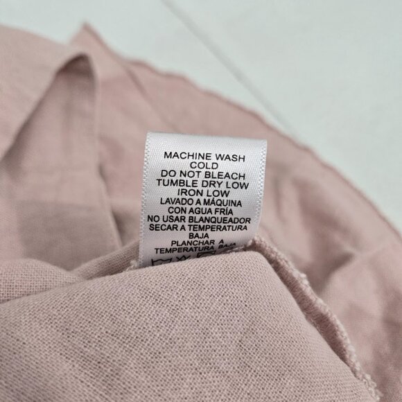 Love Tree Womens Coquette Crop Top Sz M Lace Trim Smocked Lace Feminine Festival - Picture 9 of 10